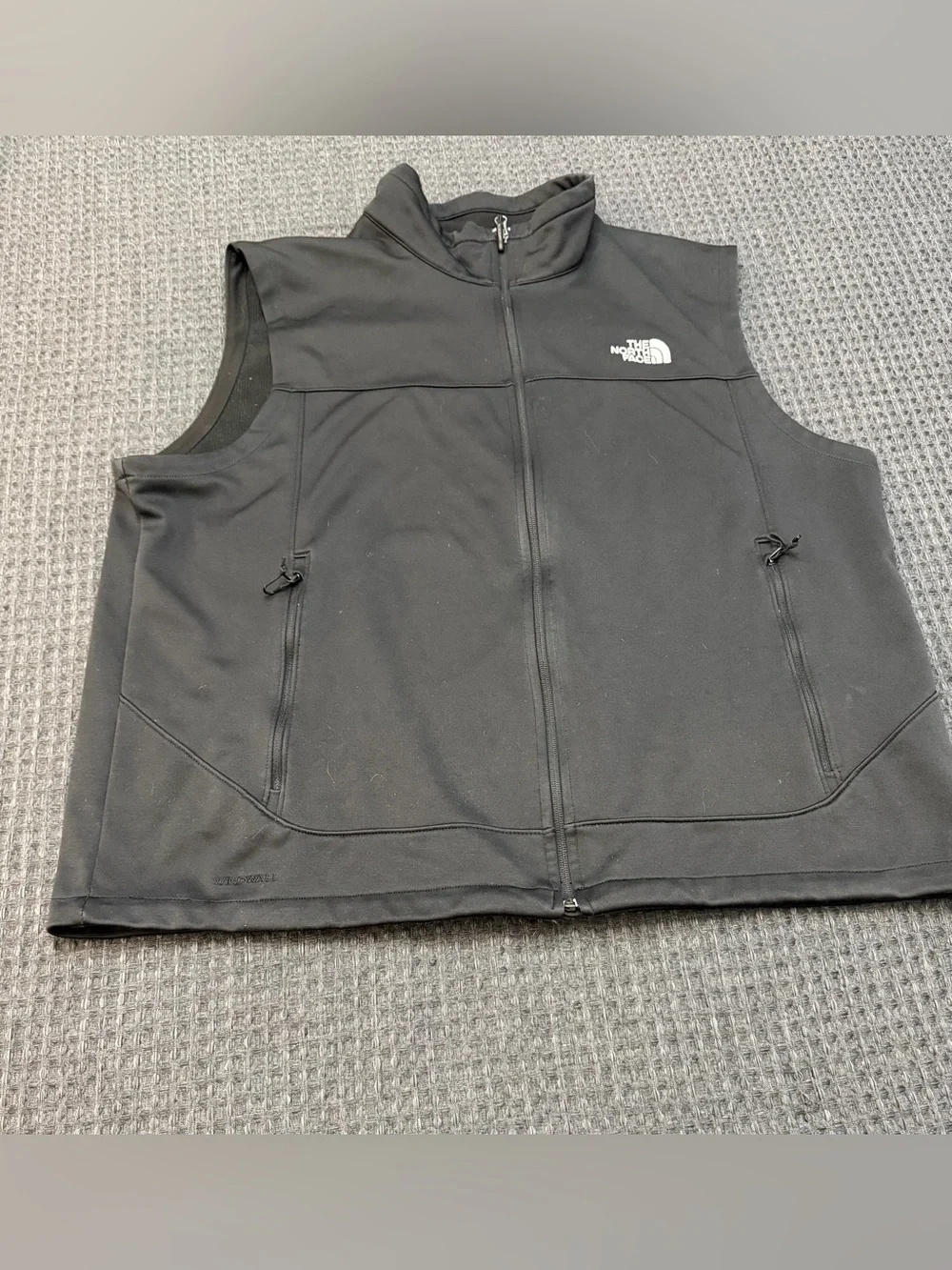 The north face black vest